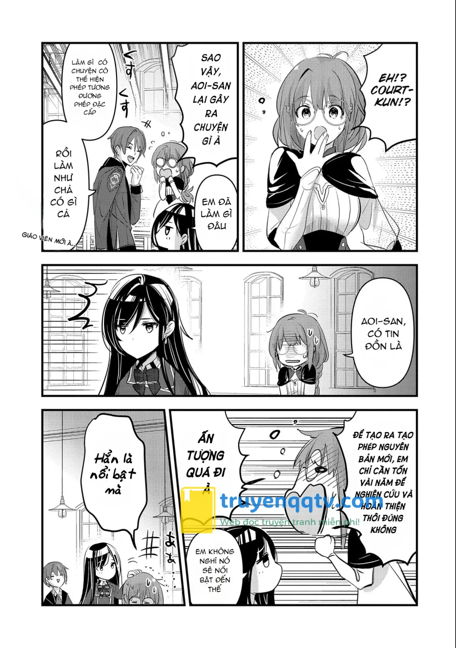 isekai teni shite kyoushi ni natta ga, majo to osorerareteiru ken ~aoi-sensei no gakuen funtou nisshi~ Chapter 4 - Next 