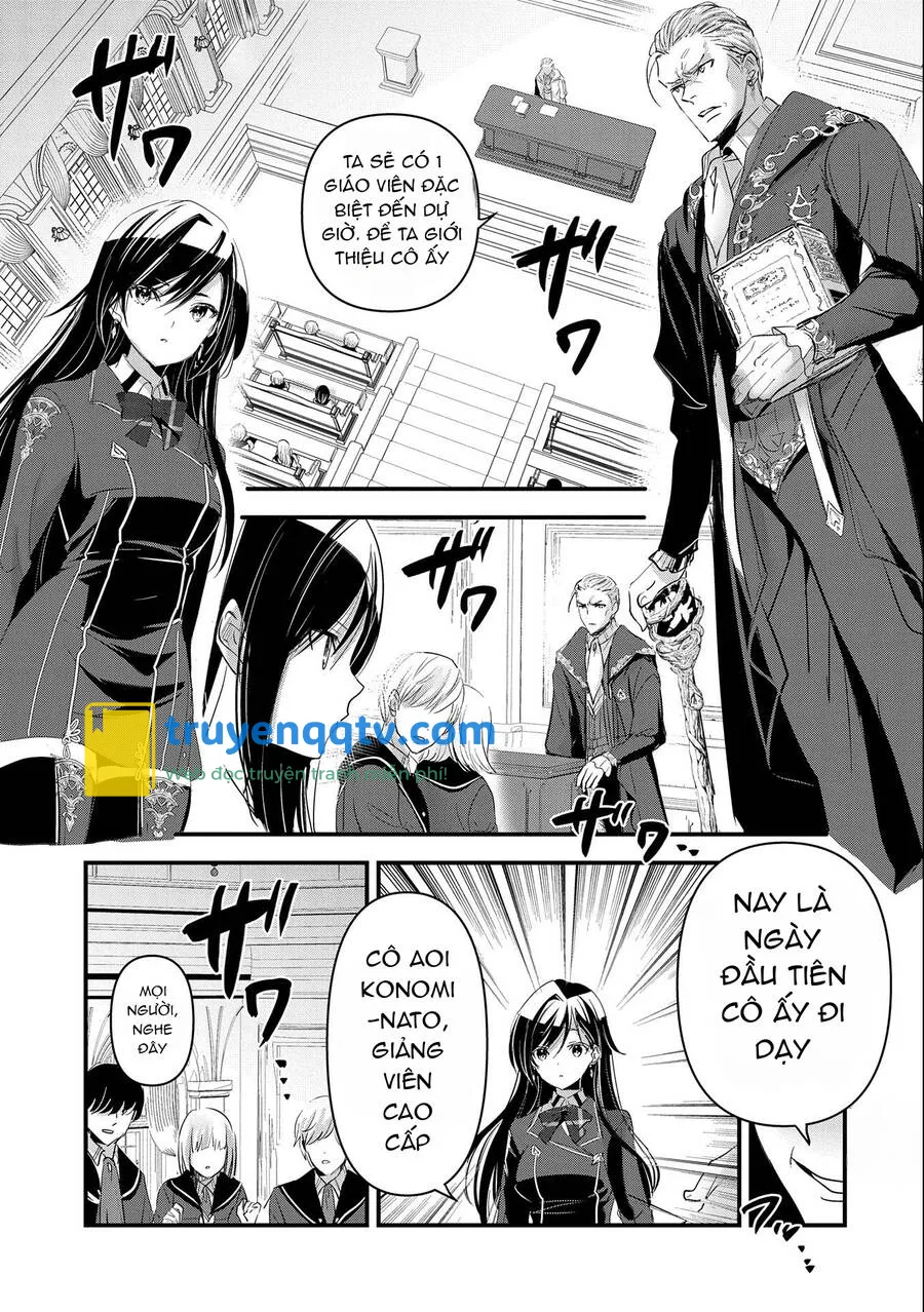 isekai teni shite kyoushi ni natta ga, majo to osorerareteiru ken ~aoi-sensei no gakuen funtou nisshi~ chương 3 - Next Chapter 4