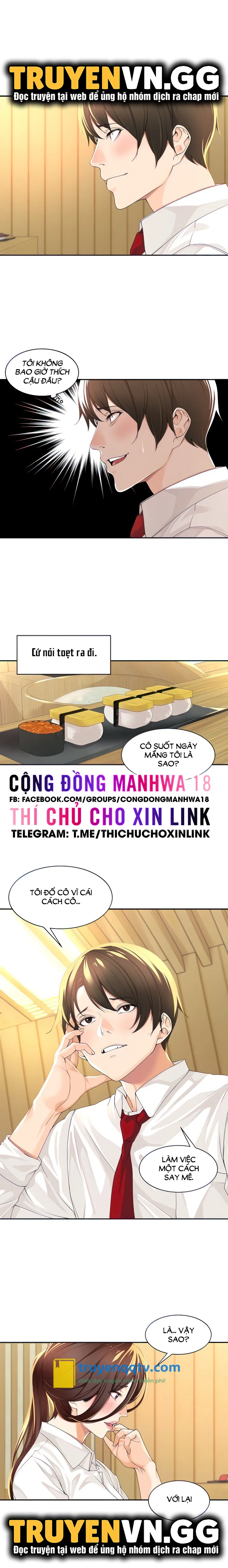 trưởng phòng mắng tôi đi! chương 2 - Next chương 3