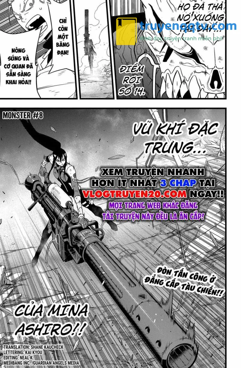 hôm nay - tôi hóa kaiju Chapter 112 - Next Chương 145