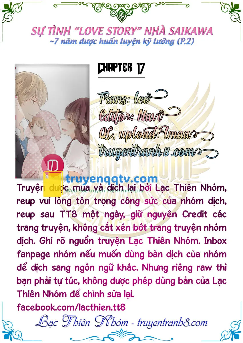 sự tình lovestory nhà saikawa 17 - Next 18