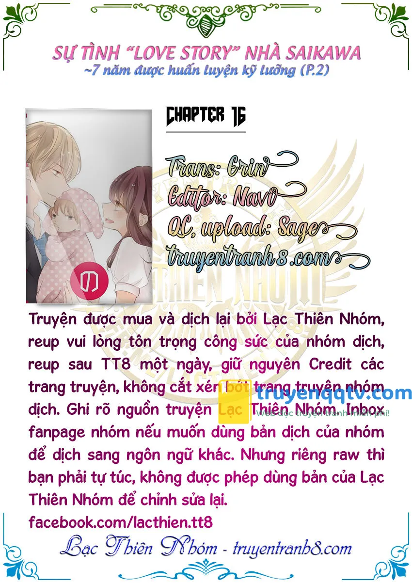 sự tình lovestory nhà saikawa 16 - Next 17