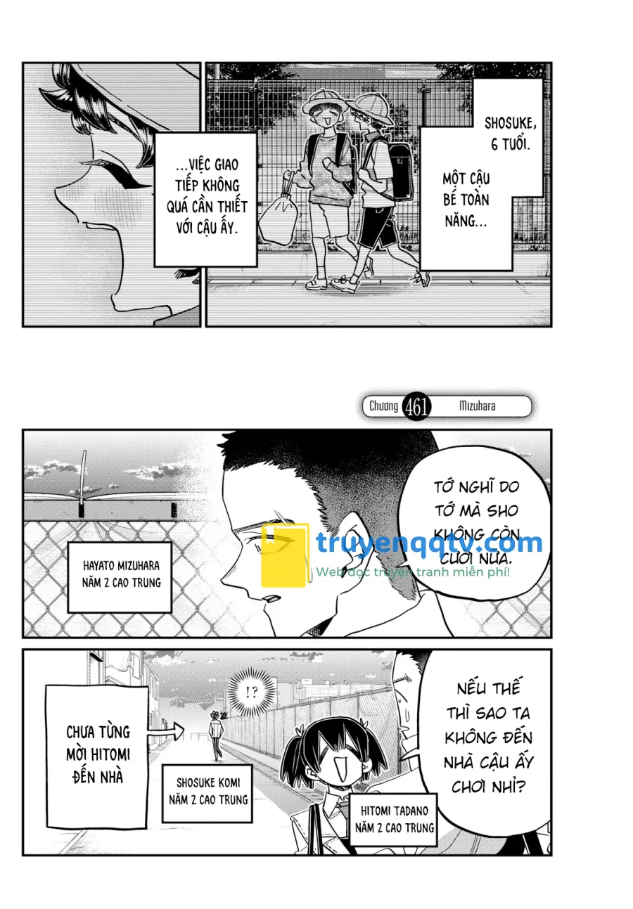 komi-san wa komyushou desu Chapter 461 - Next Chapter 462