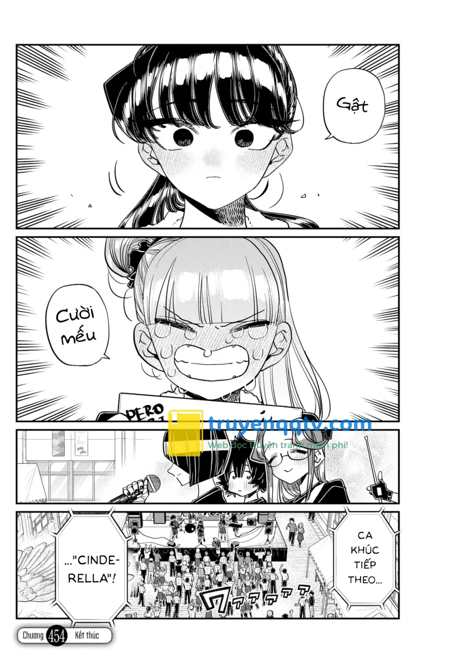 komi-san wa komyushou desu Chapter 454 - Next Chapter 455