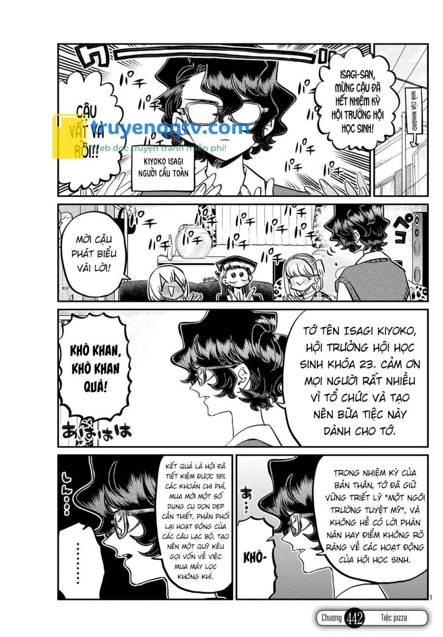 komi-san wa komyushou desu Chapter 442 - Next Chapter 443