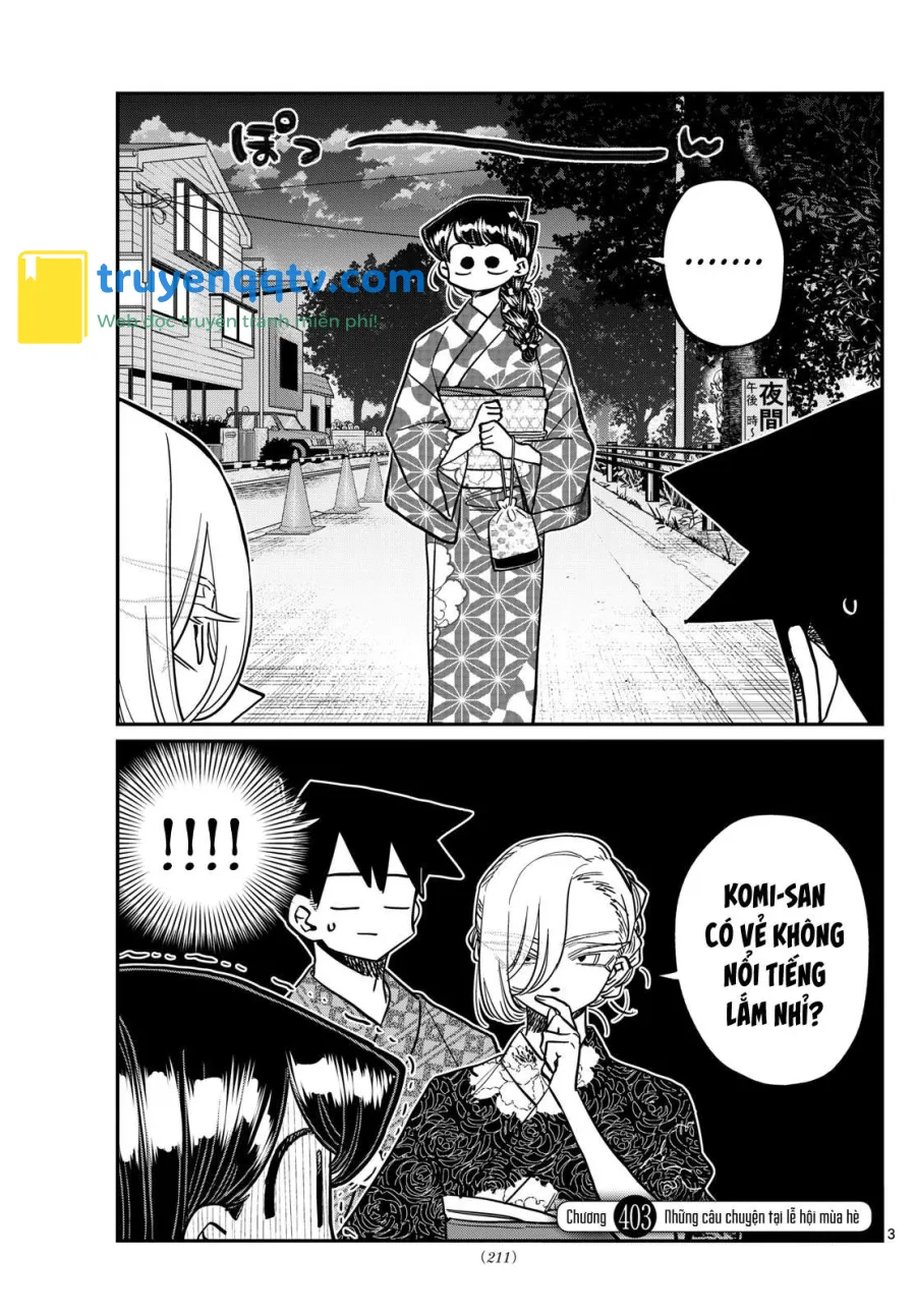 komi-san wa komyushou desu Chapter 403 - Next Chapter 404