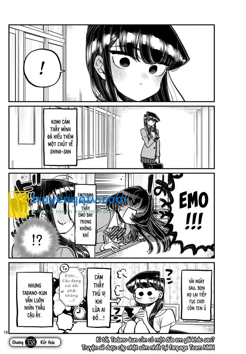 komi-san wa komyushou desu Chapter 358 - Next Chapter 359