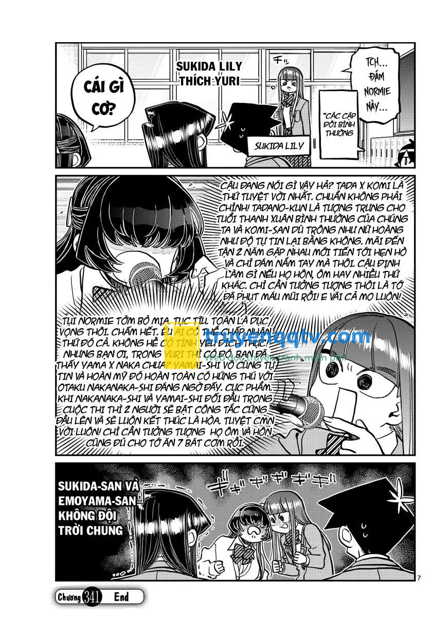 komi-san wa komyushou desu Chapter 341 - Next Chapter 342