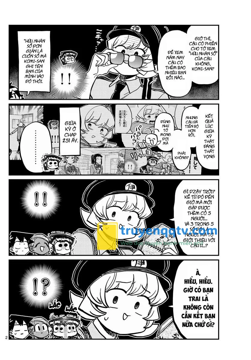 komi-san wa komyushou desu Chapter 323 - Next Chapter 324