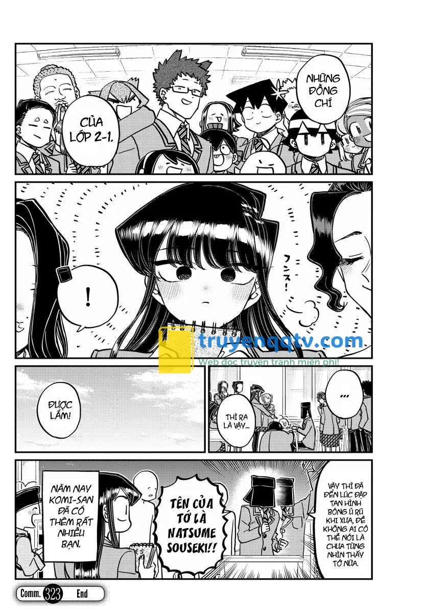 komi-san wa komyushou desu Chapter 323 - Next Chapter 324