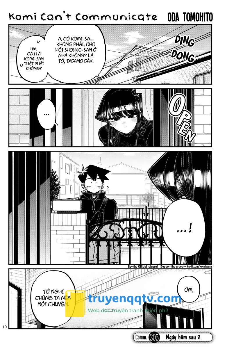 komi-san wa komyushou desu Chapter 305 - Next Chapter 306