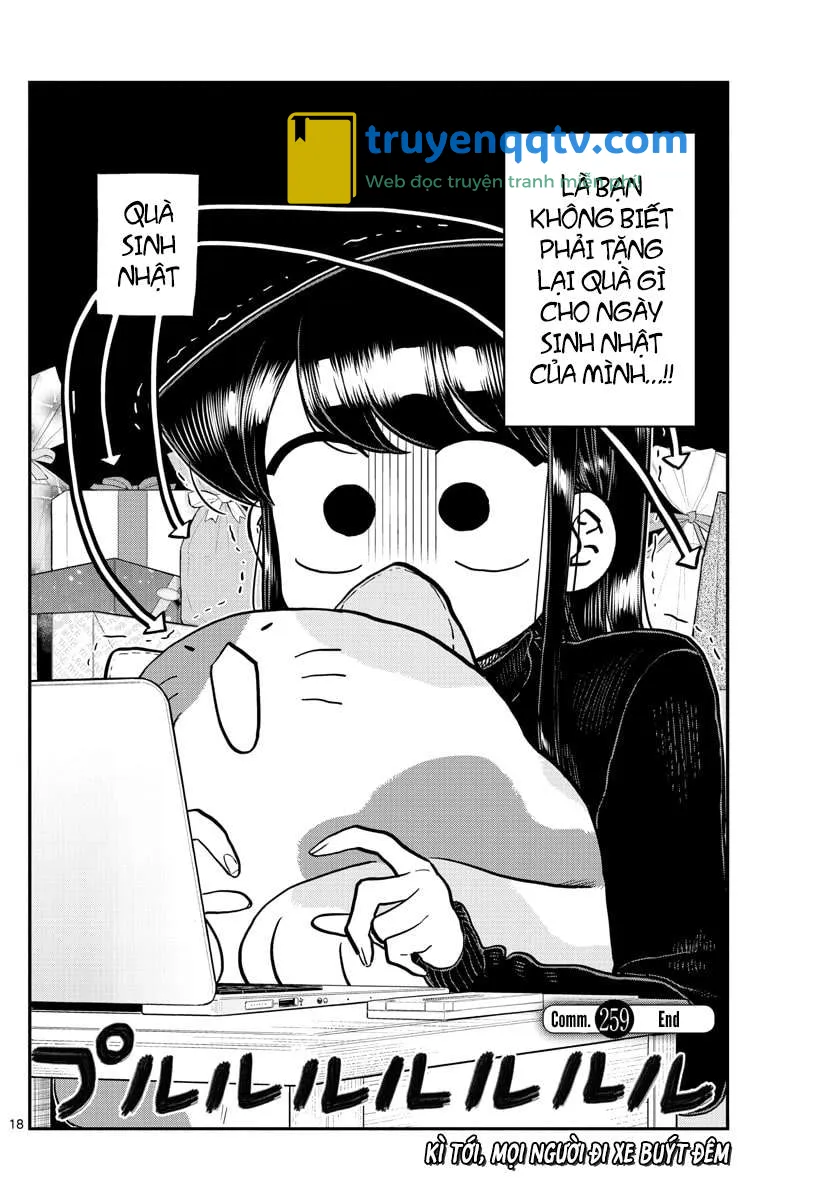 komi-san wa komyushou desu chapter 259 - Next chapter 260