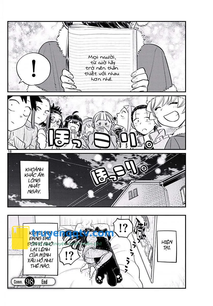 komi-san wa komyushou desu chapter 98 - Next chapter 99