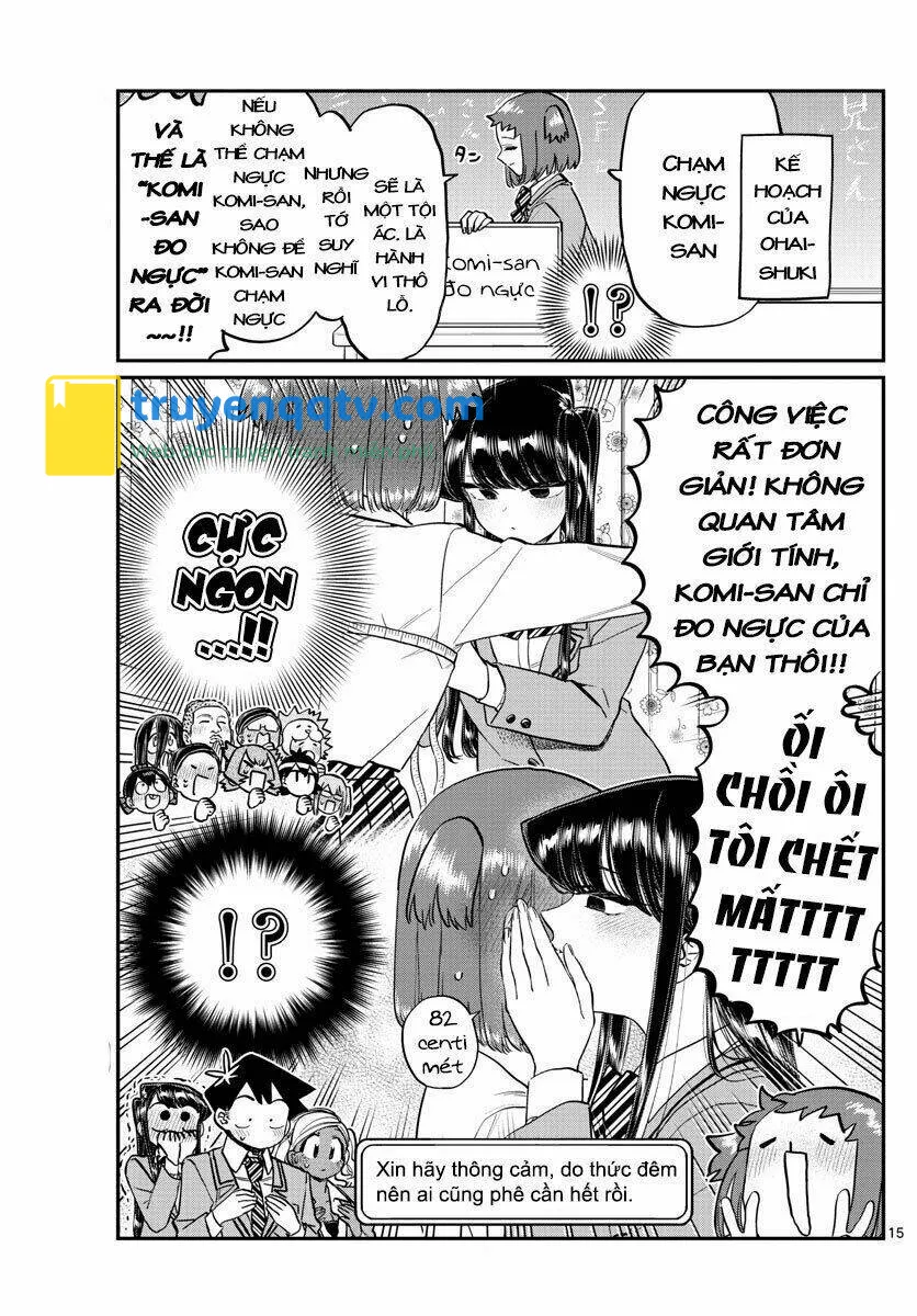 komi không thể giao tiếp chapter 220: Đồng phục mùa đông 2 - Next chapter 221: tập luyện cho lễ hội văn hóa