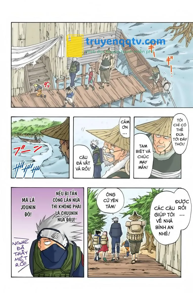 naruto full màu chapter 11: - Đổ bộ - Next chapter 12: - kết thúc rồi