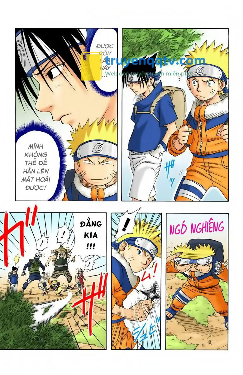 naruto full màu chapter 11: - Đổ bộ - Next chapter 12: - kết thúc rồi