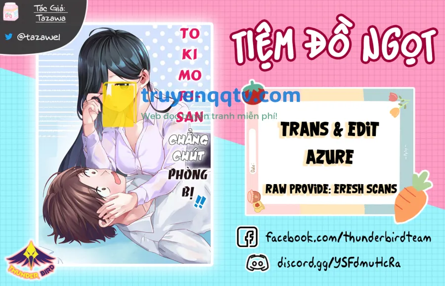 tokimori-san chẳng chút phòng bị!! chapter 45 - Next Chapter 46