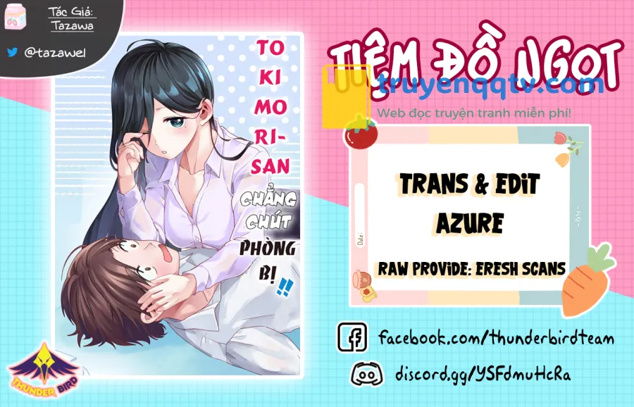 tokimori-san chẳng chút phòng bị!! chapter 44 - Next chapter 45