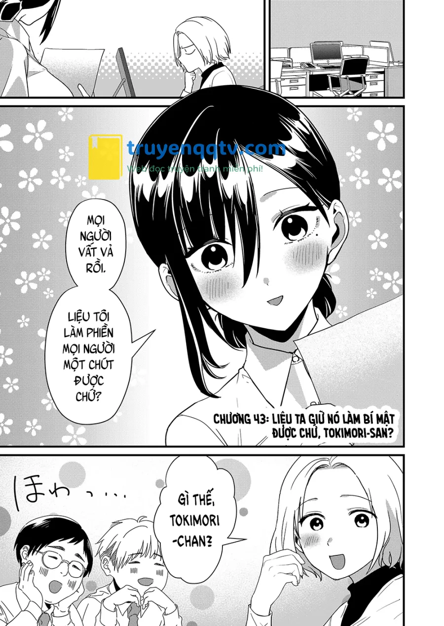 tokimori-san chẳng chút phòng bị!! chapter 43 - Next chapter 44