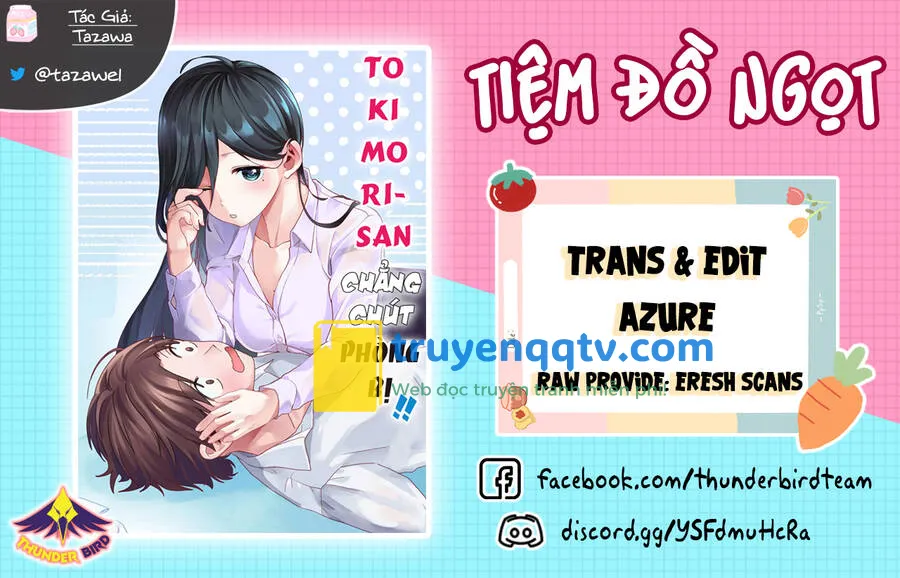 tokimori-san chẳng chút phòng bị!! chương 41 - Next chương 42