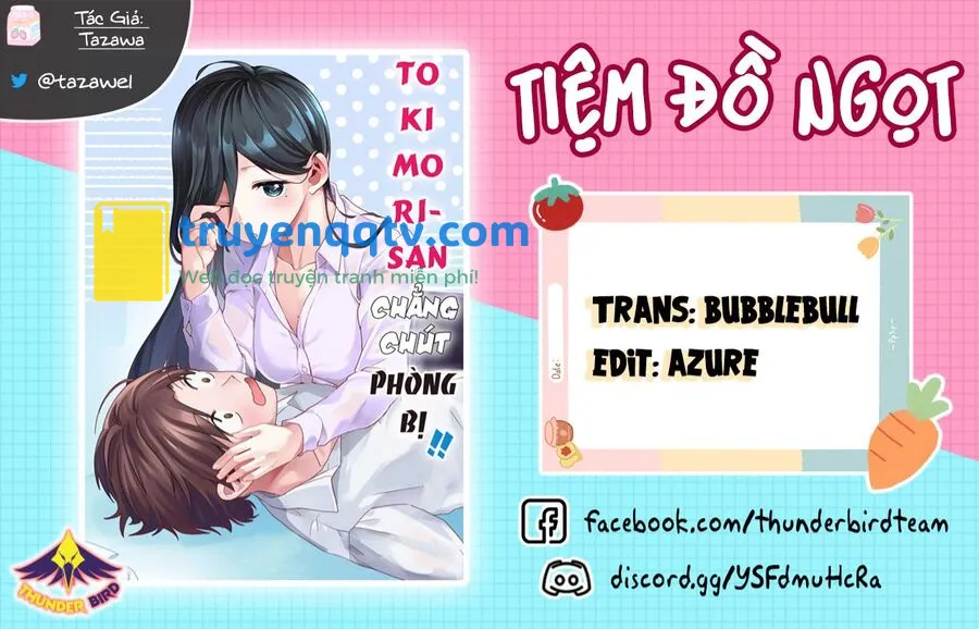 tokimori-san chẳng chút phòng bị!! Chapter 0 - Next chapter 1: sống cùng với tokimori-san