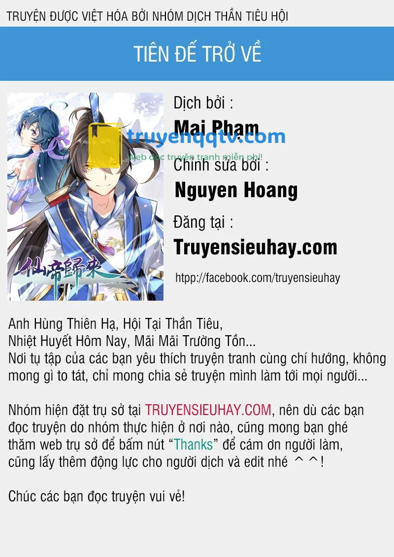 tiên đế trở về Chapter 100 - Next Chapter 101