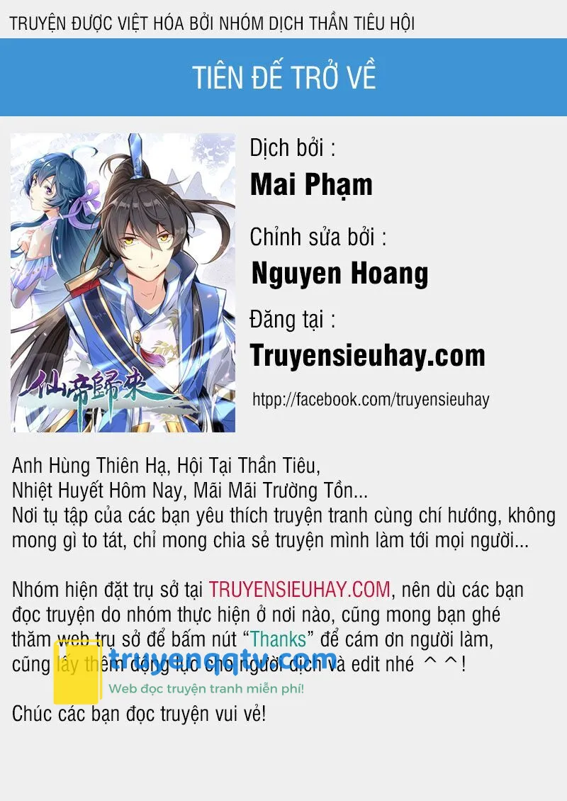 tiên đế trở về Chapter 91 - Next Chapter 92