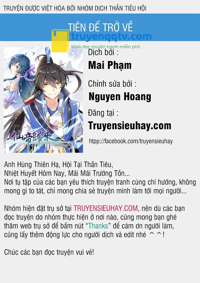 tiên đế trở về Chapter 84 - Next Chapter 85