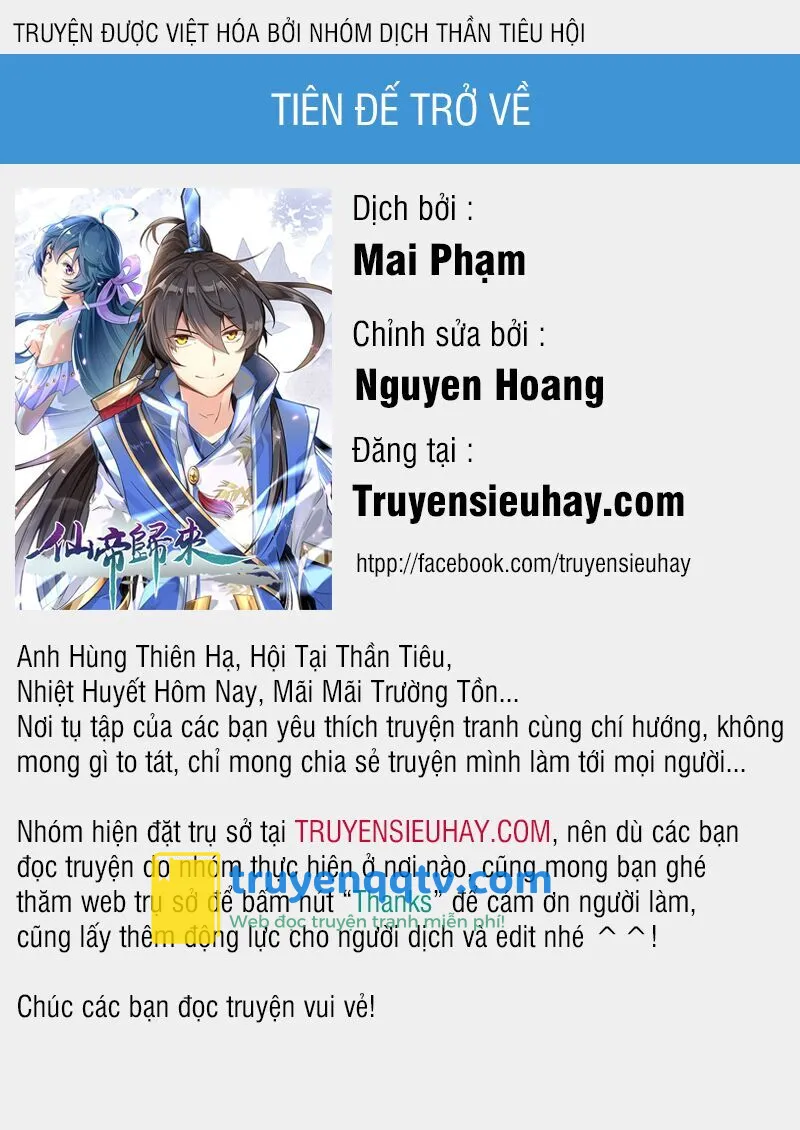 tiên đế trở về Chapter 50 - Next Chapter 51