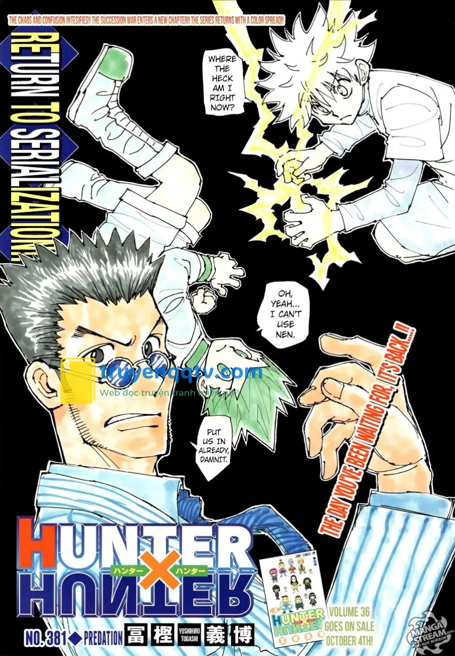 hunter x hunter chương 381 - Next chương 382