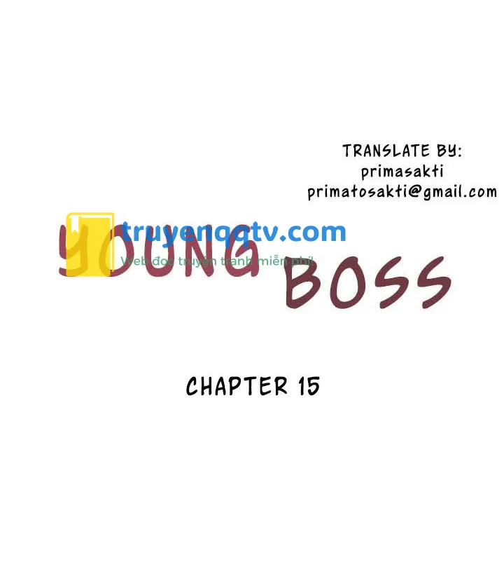 sếp trẻ Chapter 15 - Next Chapter 16