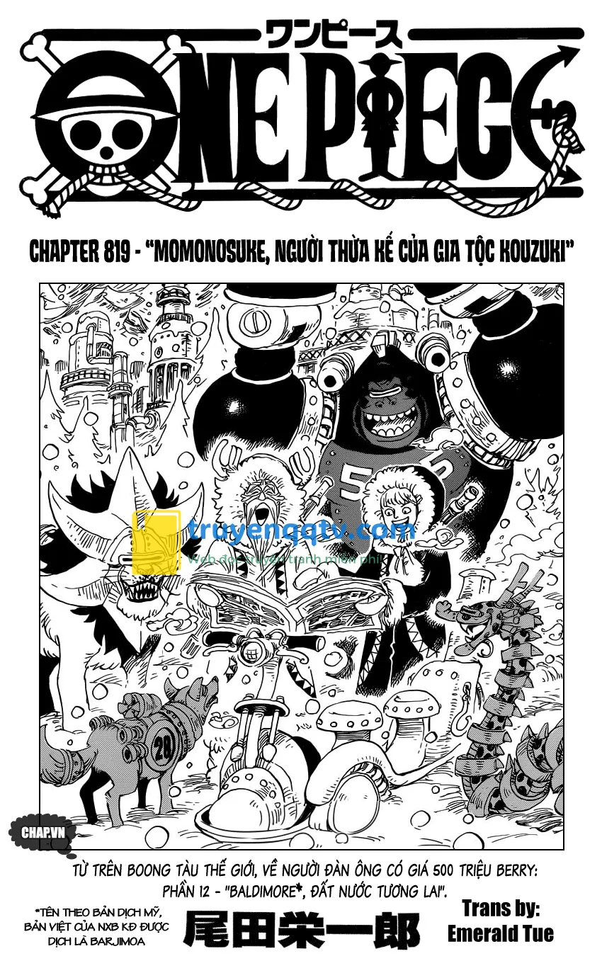 One Piece Chapter 819 - Next Chapter 820