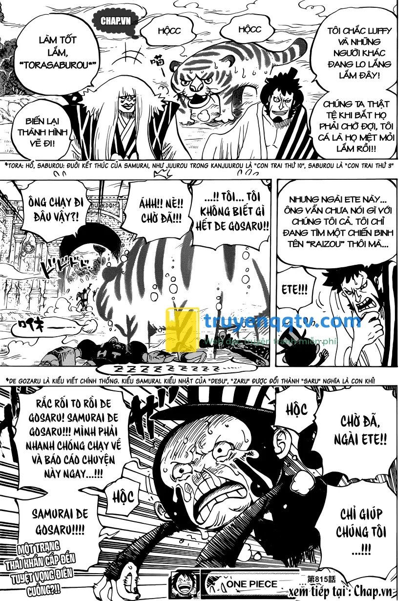 One Piece Chapter 815 - Next Chapter 816