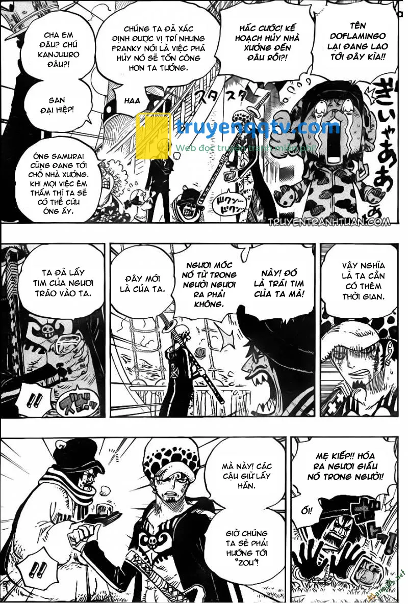 One Piece Chapter 724 - Next Chapter 725