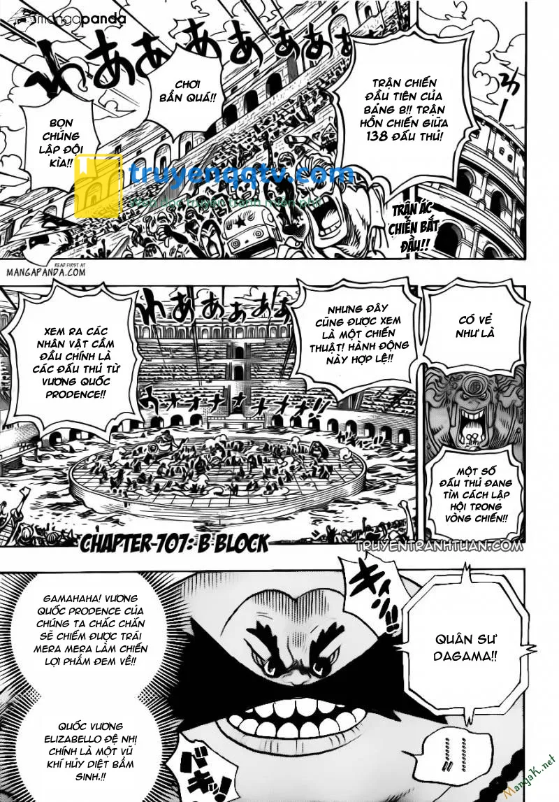 One Piece Chapter 707 - Next Chapter 708