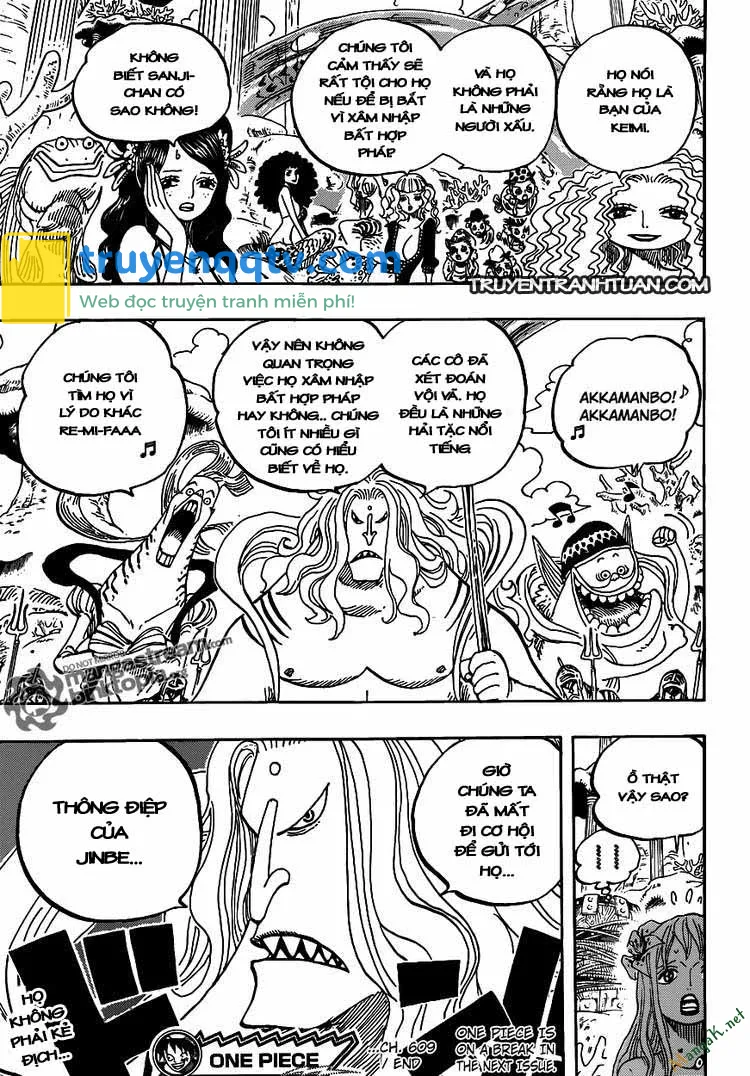 One Piece Chapter 609 - Next Chapter 610