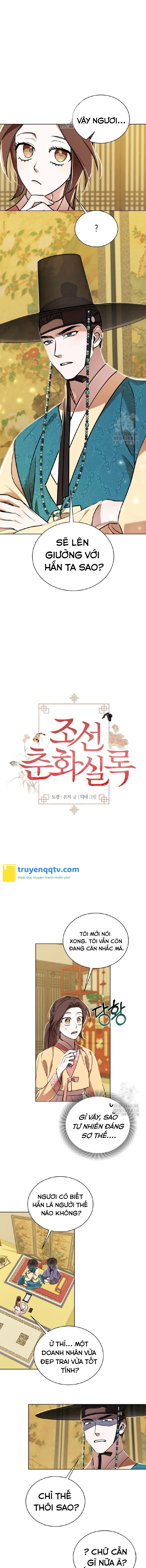 Biên Niên Sử Xuân Họa Thời Joseon Chapter 12 - Next Chapter 13