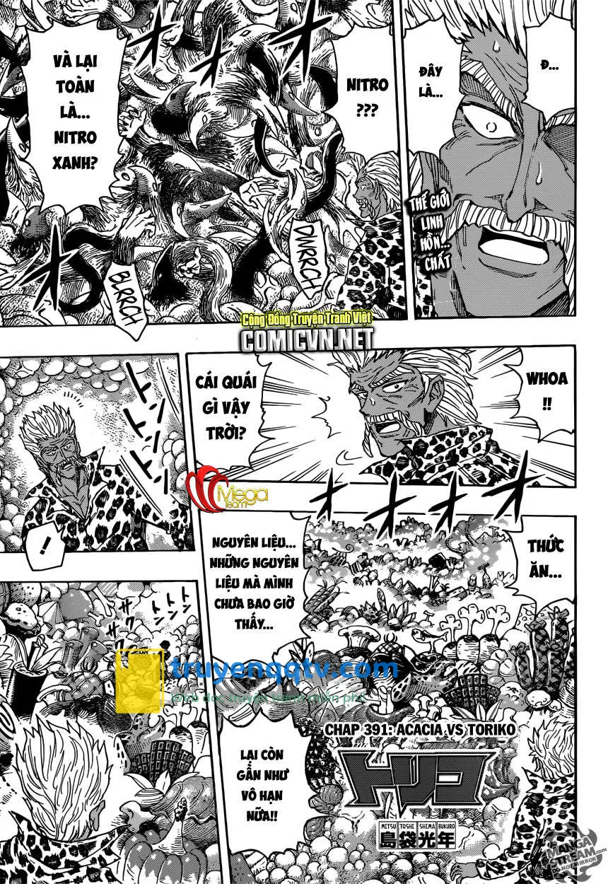 Toriko - Thợ Săn Ẩm Thực Chapter 391 - Next Chapter 392