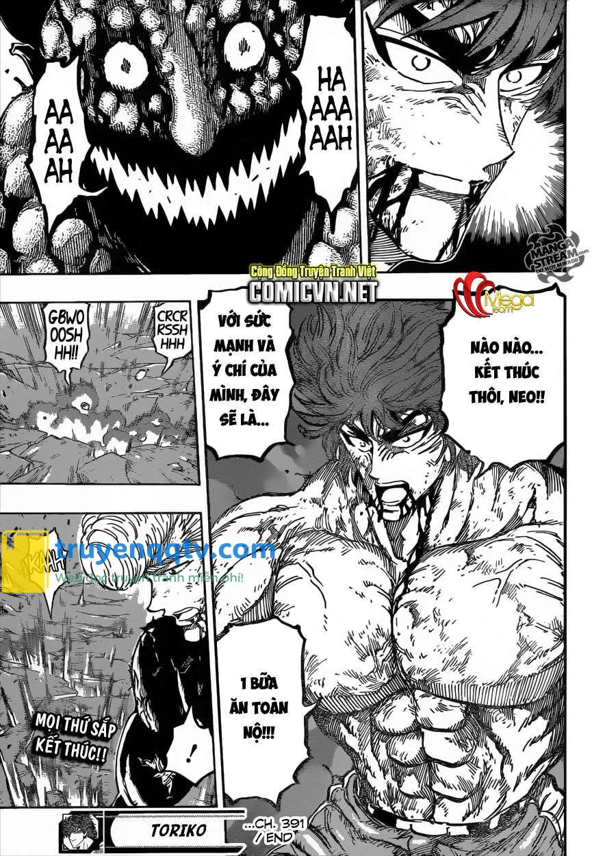 Toriko - Thợ Săn Ẩm Thực Chapter 391 - Next Chapter 392