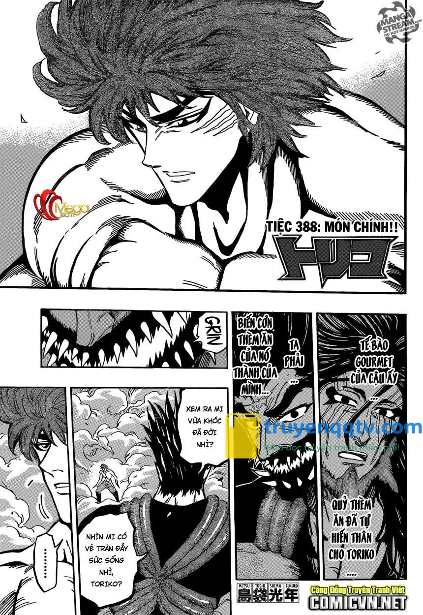 Toriko - Thợ Săn Ẩm Thực Chapter 388 - Next Chapter 389