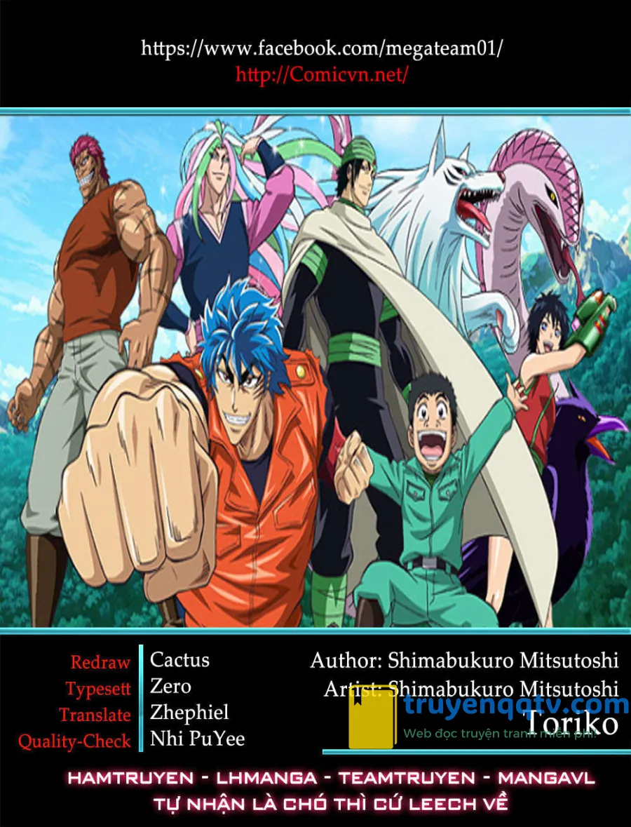 Toriko - Thợ Săn Ẩm Thực Chapter 387 - Next Chapter 388