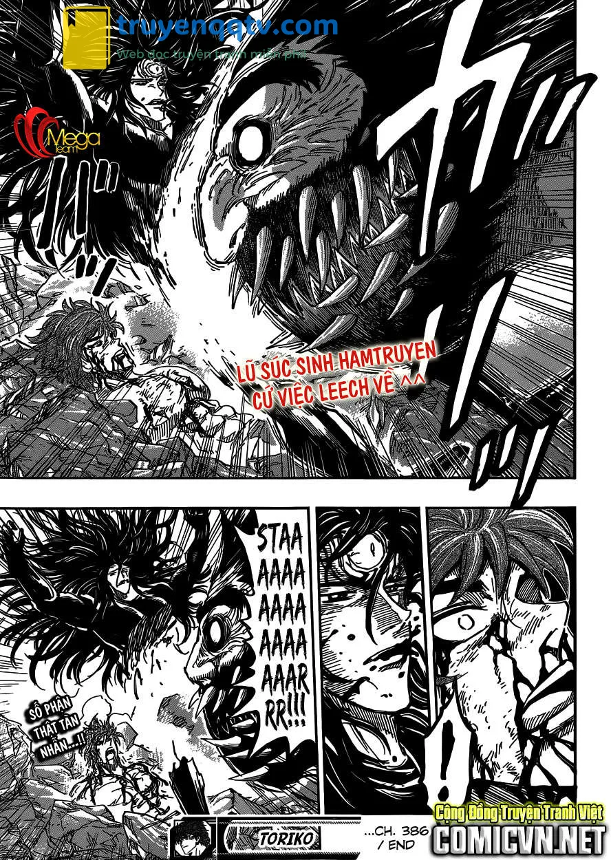 Toriko - Thợ Săn Ẩm Thực Chapter 386 - Next Chapter 387