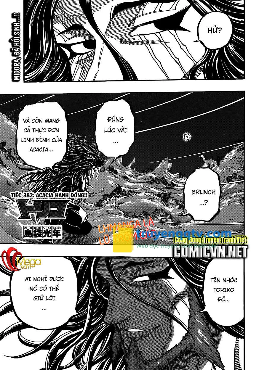 Toriko - Thợ Săn Ẩm Thực Chapter 382 - Next Chapter 383