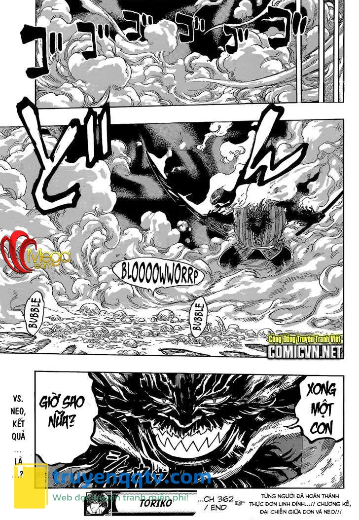 Toriko - Thợ Săn Ẩm Thực Chapter 362 - Next Chapter 363