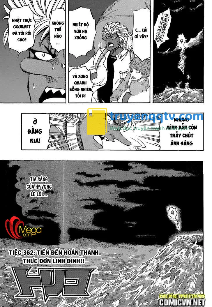 Toriko - Thợ Săn Ẩm Thực Chapter 362 - Next Chapter 363