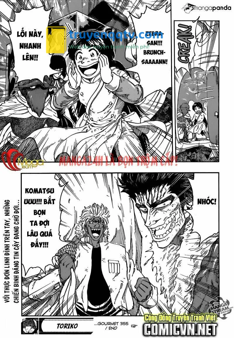 Toriko - Thợ Săn Ẩm Thực Chapter 355 - Next Chapter 356