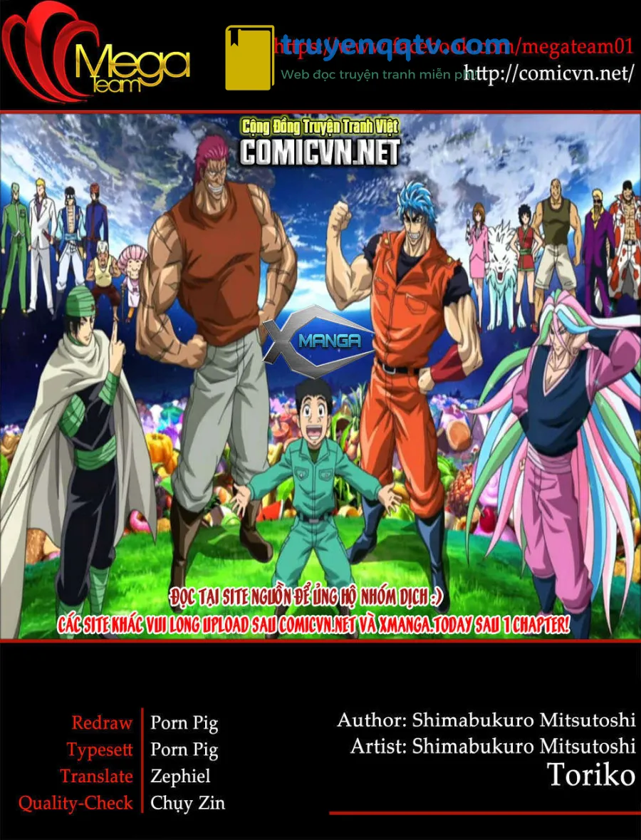 Toriko - Thợ Săn Ẩm Thực Chapter 349 - Next Chapter 350