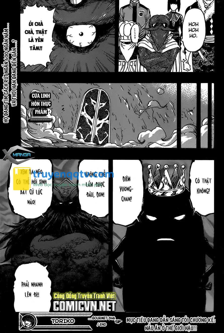 Toriko - Thợ Săn Ẩm Thực Chapter 346 - Next Chapter 347