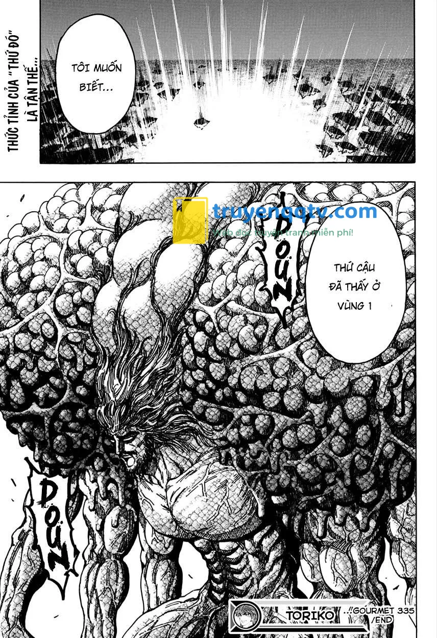 Toriko - Thợ Săn Ẩm Thực Chapter 335 - Next Chapter 336