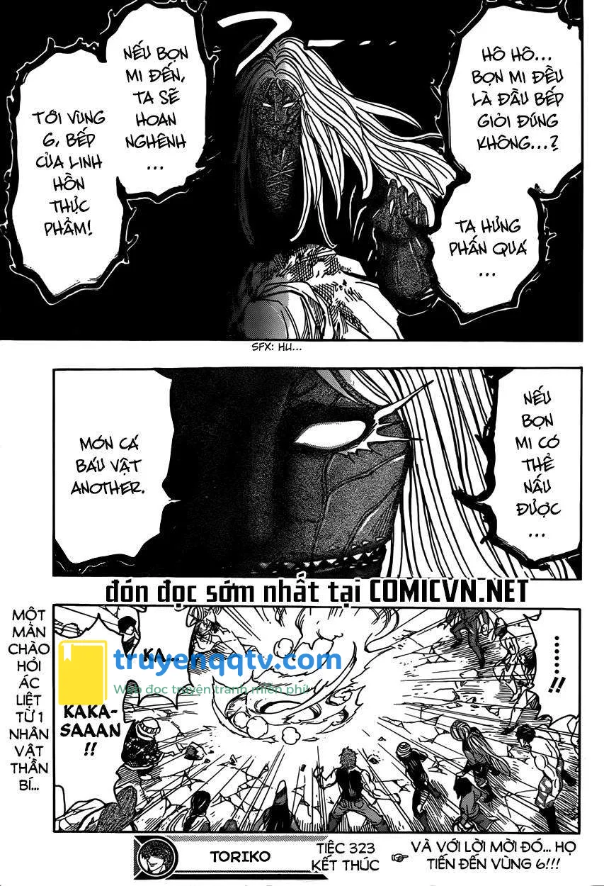 Toriko - Thợ Săn Ẩm Thực Chapter 323 - Next Chapter 324